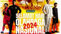 Selamat Hari Olahraga Nasional 2024 (Bola.com/Adreanus Titus)