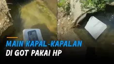 Aksi nyeleneh seorang pria justru buat kerugian bagi dirinya.