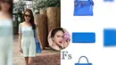 Shandy Aulia terlihat memukau saat mengenakan tas merek Hermes. Tas berwarna biru ini seharga Rp 314 juta. (Foto: instagram.com/fashionshandyaulia)