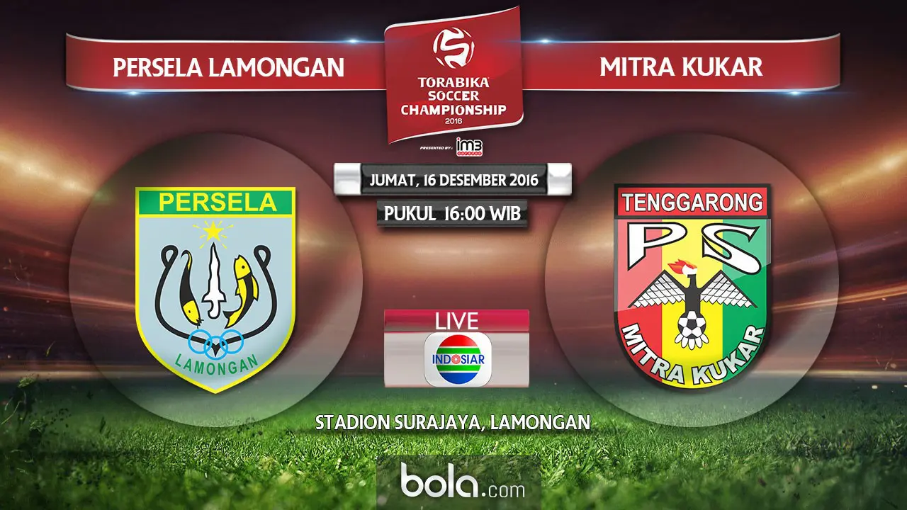 TSC_Persela Lamongan Vs Mitra Kukar (Bola.com/Adreanus Titus)