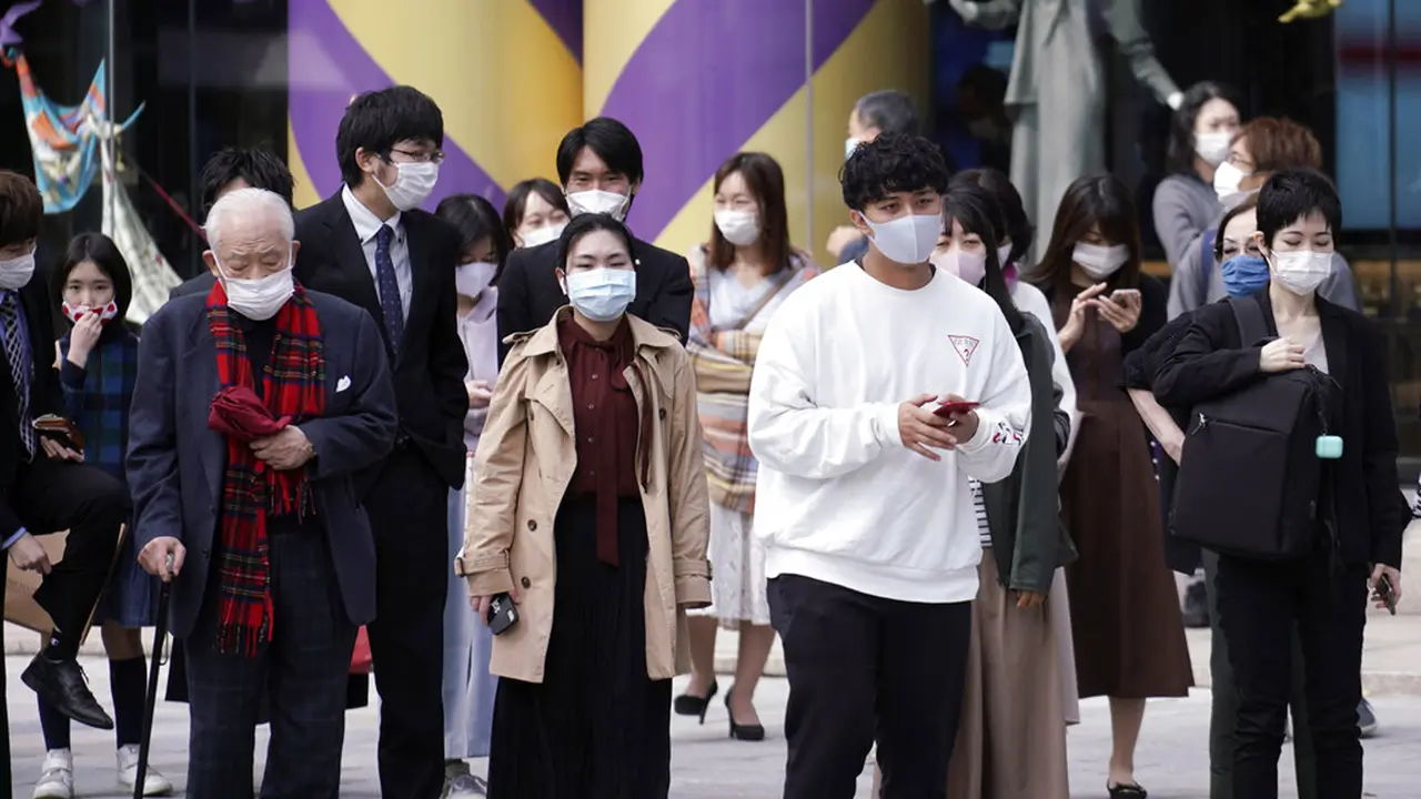 FOTO: Tokyo Konfirmasi Penambahan Kasus Baru COVID-19