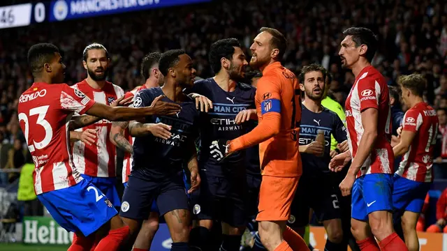 Atletico Madrid Vs Manchester City