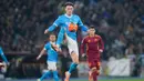 Kemenangan ini bukan hanya menjadi pukulan bagi Roma, tetapi juga menegaskan ketajaman taktik Antonio Conte. (AP Photo/Gregorio Borgia)