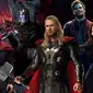 Ilustrasi karakter-karakter dalam franchise film Avengers buatan Marvel. (Screen Rant)