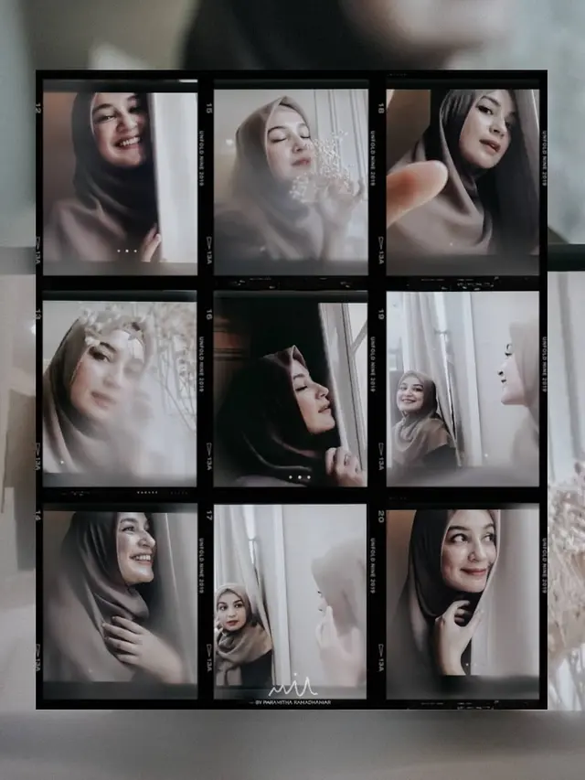 5 Gaya Pemotretan Virtual Keluarga Shireen Sungkar dan Teuku Wisnu, Penuh Kehangatan