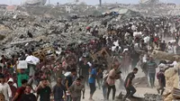 Serangan Israel 24 Jam Terakhir ke Gaza Tewaskan 78 Orang, Total Korban Tewas Tembus 56.077 Jiwa