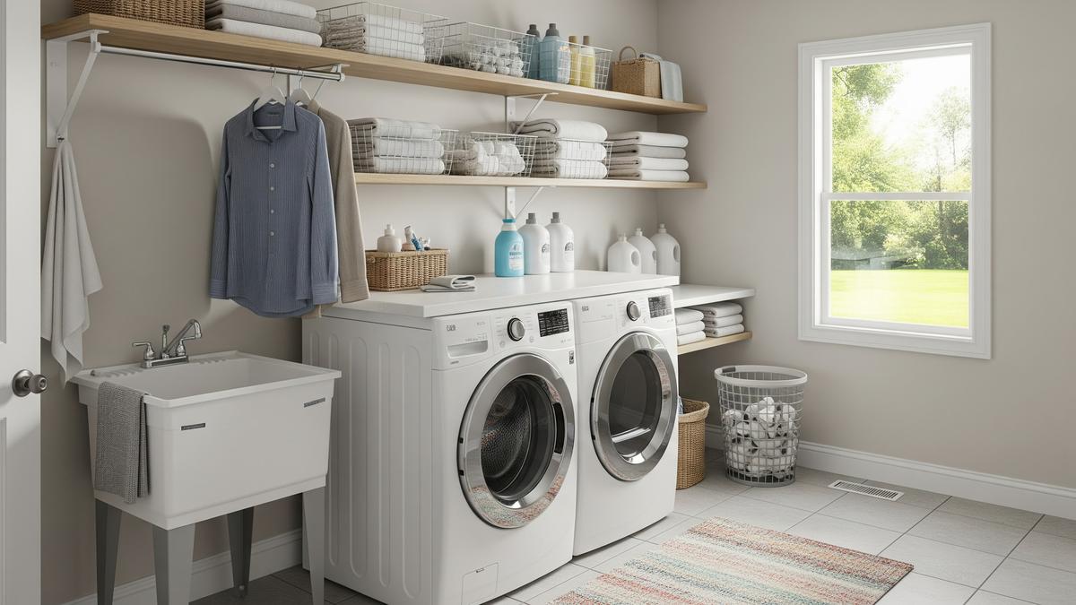 Jangan Simpan 6 Barang Ini di Ruang Laundry, Bisa Cepat Rusak