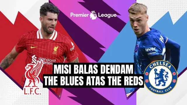 Berita video duel panas akan tersaji di lanjutan Liga Inggris 2024/2025, Chelsea akan bertandang ke markas Liverpool akhir pekan ini. The Blues mengusung misi balas dendam kalahkan The Reds di kandang.