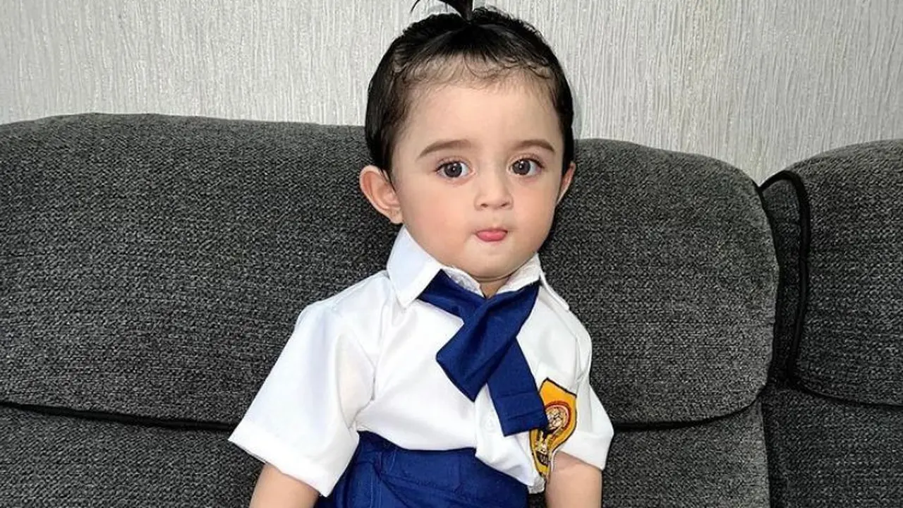 OOTD Guzel Putri Ali Syakieb dan Margin Wieheerm Pakai Seragam SMP, Gemas bak Boneka Hidup