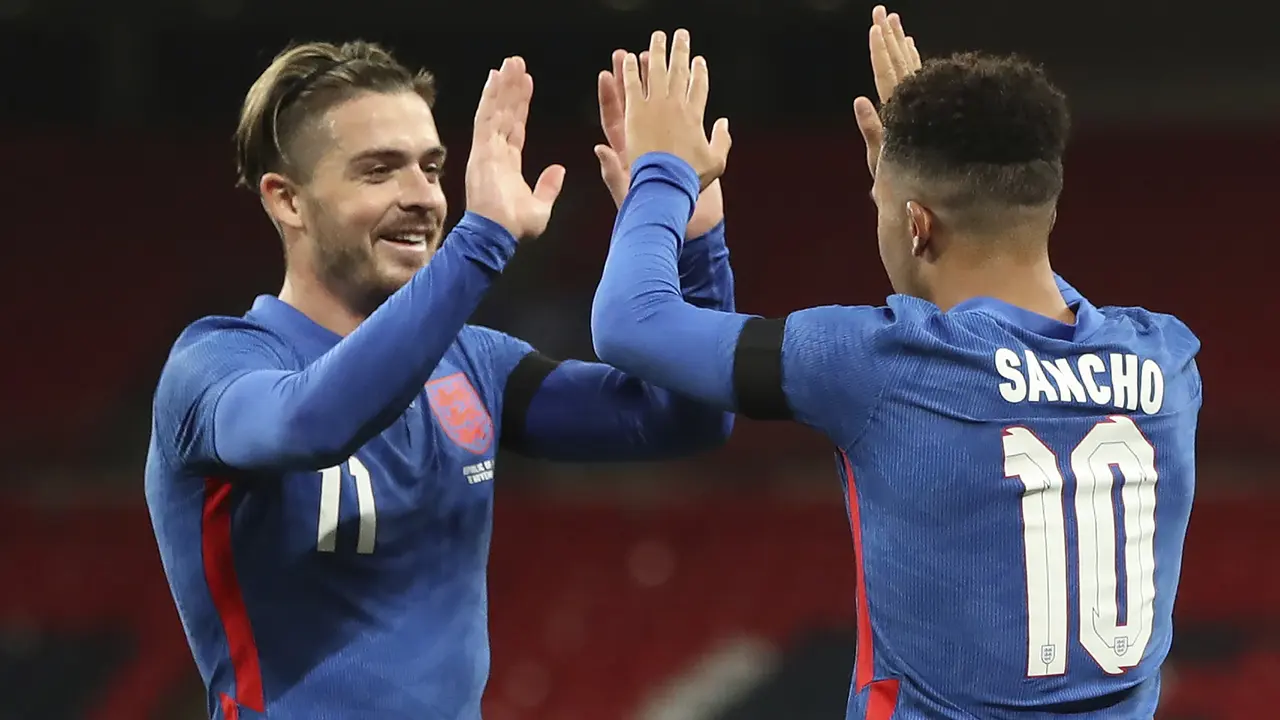 FOTO: Pembuktian Grealish dan Sancho, Amunisi Muda Three Lions