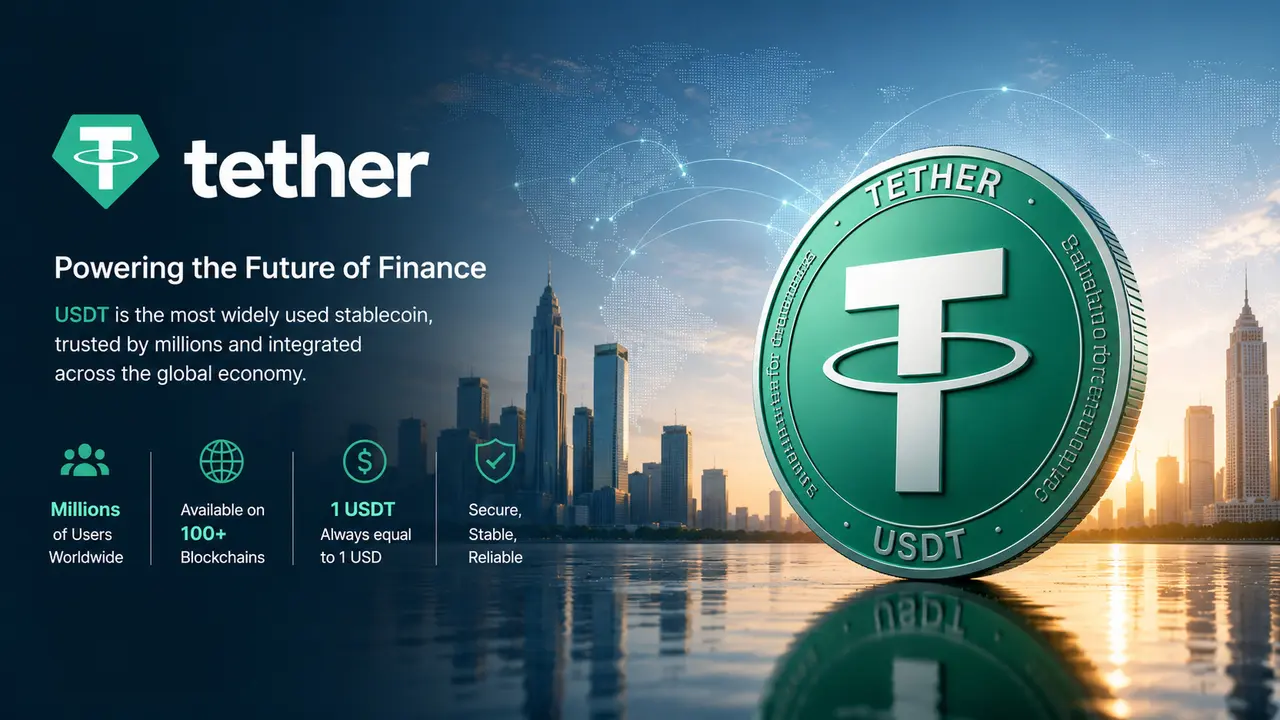 Ilustrasi perusahaan penerbit stablecoin USDT, Tether. (Gambar by AI)