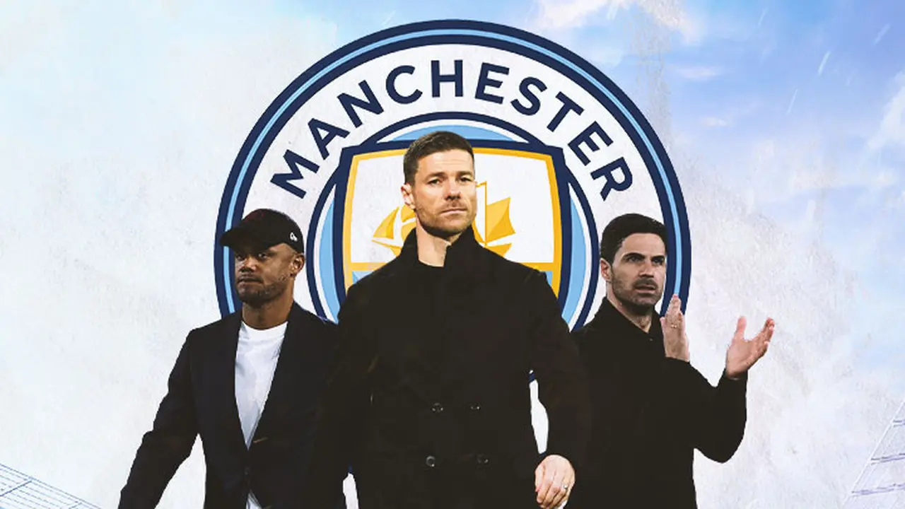 Manchester City - Vincent Kompany, Xabi Alonso, Mikel Arteta
