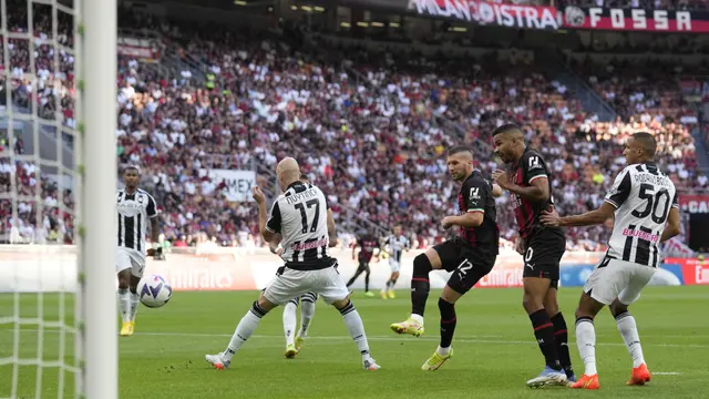 Foto: Duo Milan Berjaya di Laga Pembuka Liga Italia 2022 / 2023, Lukaku Cetak Gol Cepat