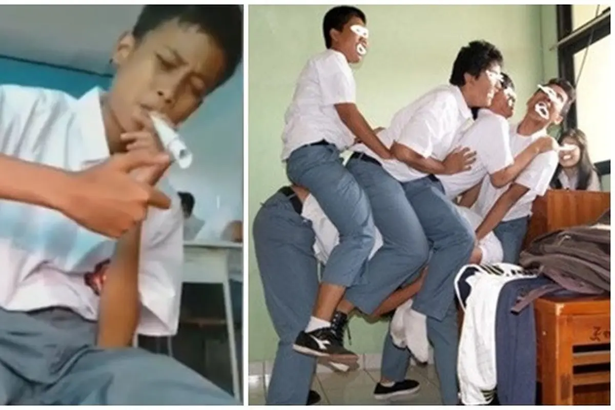 Kelakuan Absurd Siswa Saat Jam Istirahat Ini Bikin Kangen Sekolah