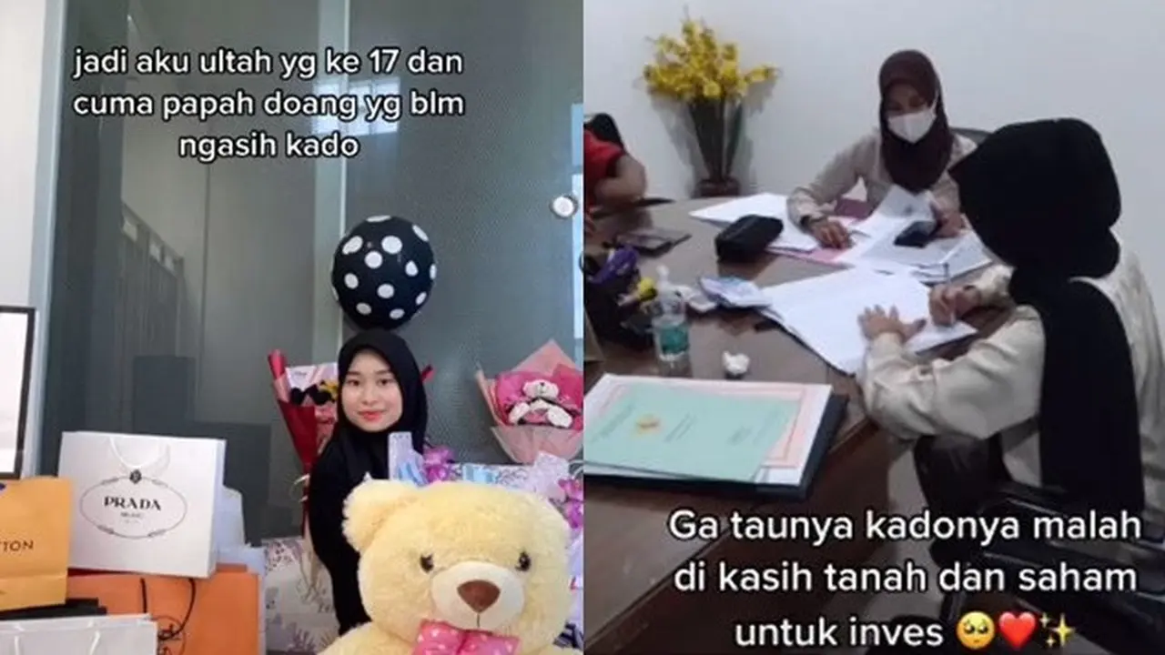 Gadis Ini Dapat Kado Saham dan Tanah di Ultah ke-17 Tahun, Bikin Netizen Iri