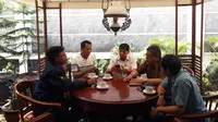 Koalisi Indonesia Kerja menggelar pertemuan di Rumah Cemara, Jalan Cemara Nomor 19, Menteng, Jakarta Pusat. (Merdeka.com)
