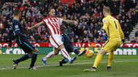Stoke City vs Manchester City (Reuters/Phil Noble)