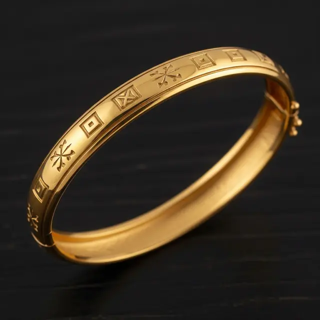 9 Model Gelang Emas Model Hollow Ringan tapi Mewah, Pilihan Investasi Menarik