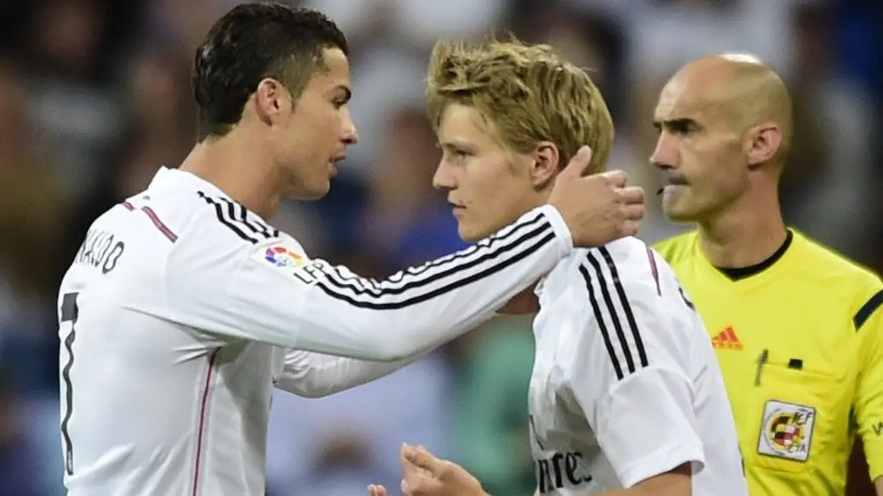 Debut Martin Odegaard (AFP)
