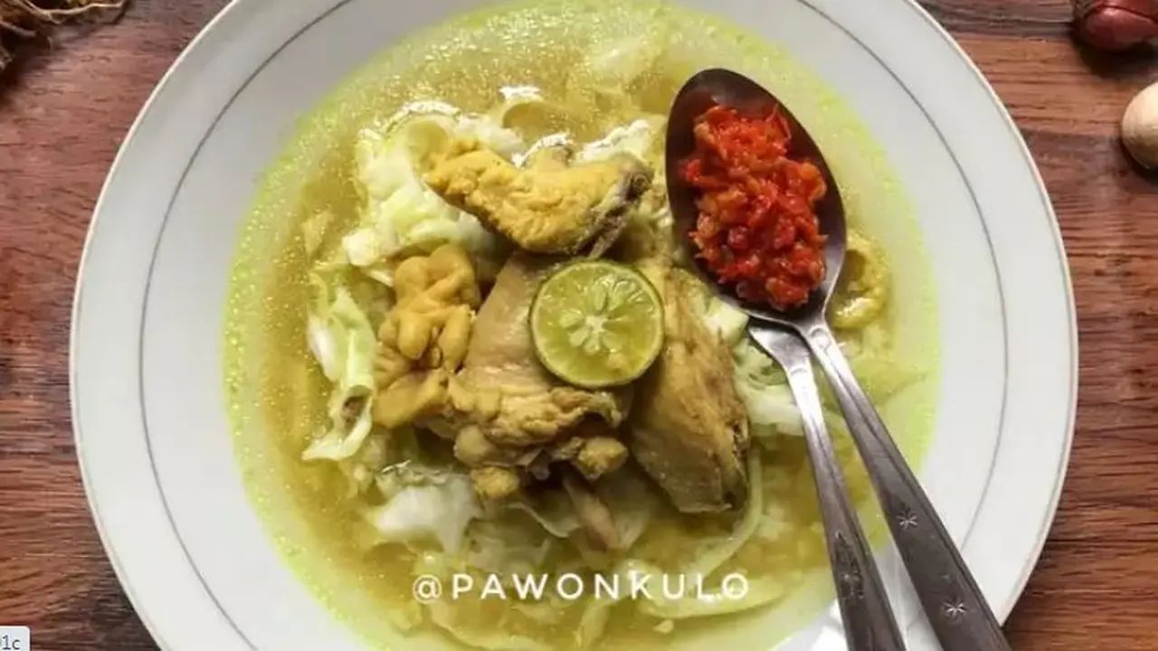 Soto ayam bening