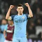 Bek Manchester City asal Inggris, John Stones. (AFP/Justin Tallis)