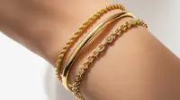 10 Rekomendasi Gelang Emas Ringan Multi-Fungsi Glamor untuk Berbagai Momen
