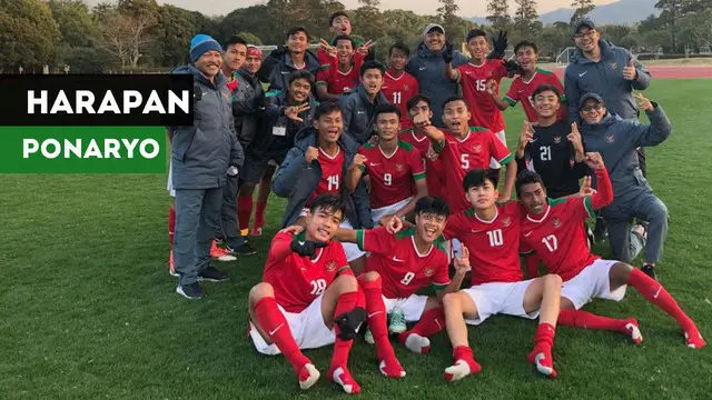 VIDEO: Harapan Ponaryo Astaman untuk Timnas Indonesia U-16