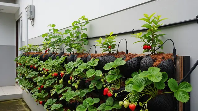 Kebun Buah Mini di Samping Rumah yang Sempit