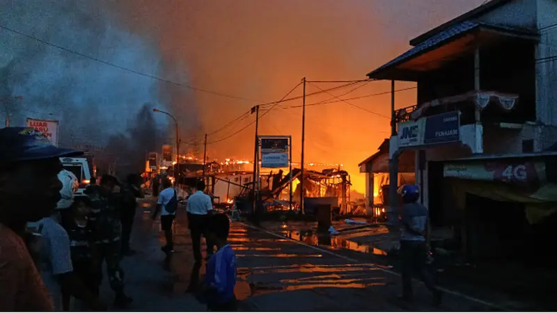 Bentrok di Penajam Paser Utara