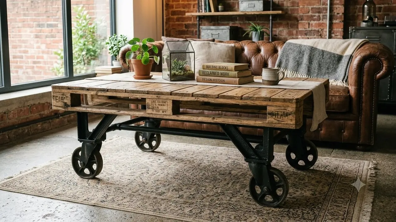 Inspirasi Dekorasi Rumah Industrial dari Bahan Bangunan Bekas atau Sisa
