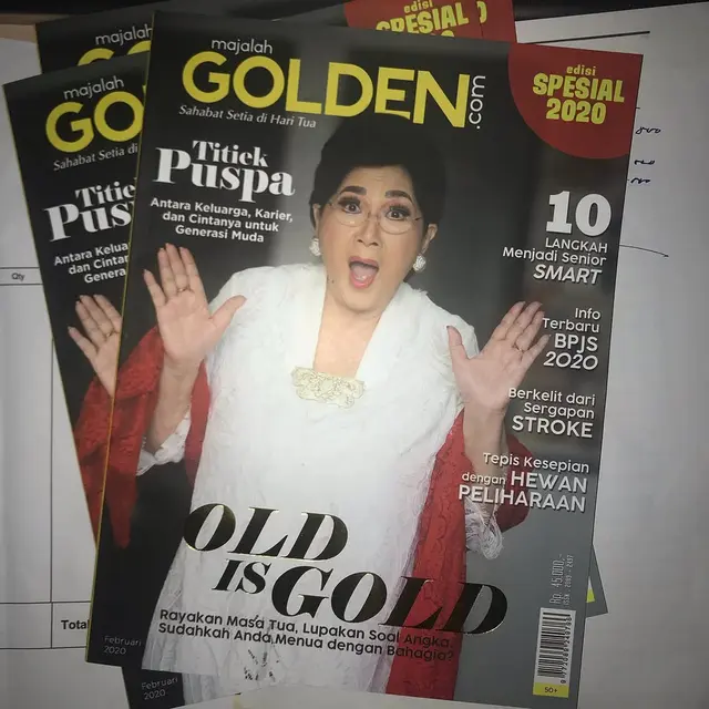 6 Potret Lawas Titiek Puspa Jadi Model Majalah, Artis Senior Indonesia Serba Bisa