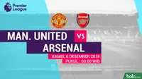 Premier League Manchester United Vs Arsenal (Bola.com/Adreanus Titus)