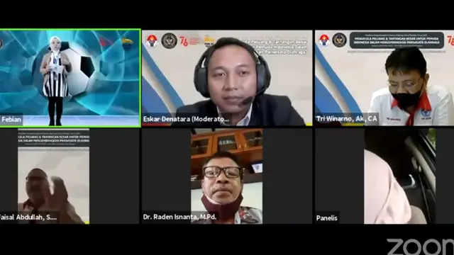 Webniar Kemenpora soal Sports Tourism