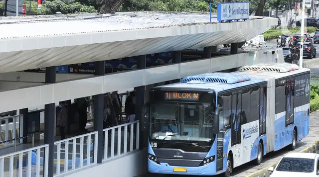 Halte Kebon Sirih Arah Kota Ditutup Sementara, Ini Alternatifnya