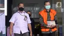 Terdakwa kasus suap proyek Baggage Handling System (BHS) di PT Angkasa Pura Propertindo Andra Y Agussalam usai sidang vonis lewat konferensi video di Gedung KPK, Jakarta, Rabu (8/4/2020). Dalam perkara ini Andra diniai terbukti menerima suap  USD 71.000 dan SGD 96.700. (merdeka.com/Dwi Narwoko)