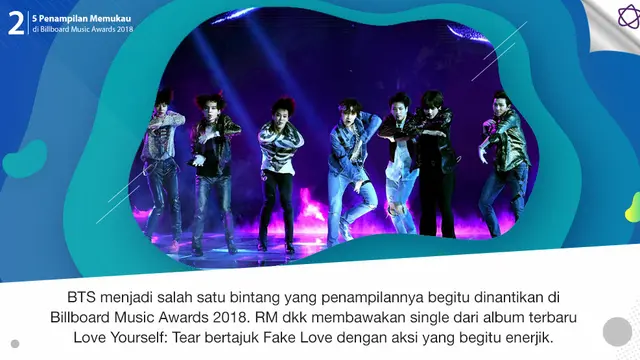 [Bintang] 5 Penampilan Memukau di Billboard Music Awards 2018