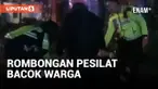 Rombongan Pesilat Bacok Warga Saat Konvoi di Lamongan