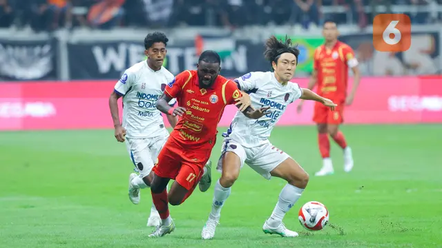 Foto: Macan Kemayoran Ngamuk, Persija Lumat Persita di BRI Super League