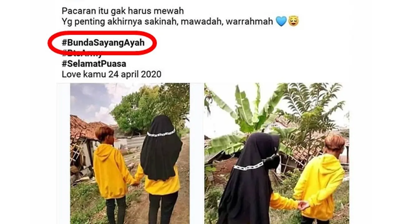 5 Status Facebook Bocah Pacaran 'Ayah Bunda' Ini Bikin Tepuk Jidat
