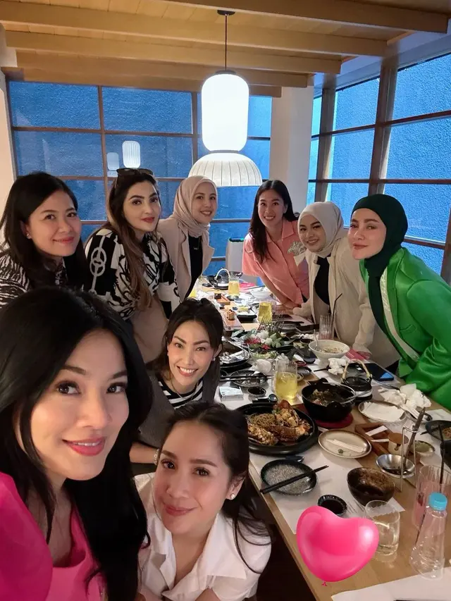 Potret Geng Cendol saat quality time bareng (Sumber: Instagram/@titi_kamall)
