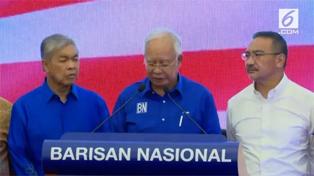 Mantan Perdana Menteri Najib Razak ditangkap oleh Komisi Antikorupsi Malaysia (MACC) di kediamannya di Kuala Lumpur. Atas dugaan keterkaitannya dalam kasus mega korupsi 1Malaysia Development Berhad (1MDB).