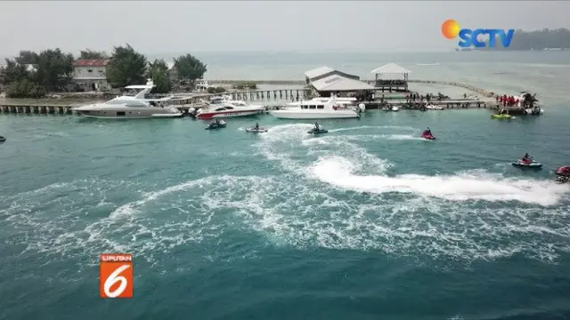Atlet Jetski Gelar Latihan Asian Games di Kepulauan Seribu