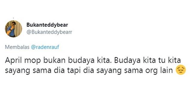 8 Cuitan Netizen Soal 'April Mop Bukan Budaya Kita' Ini Bikin Geleng Kepala