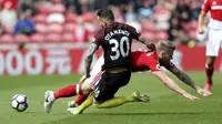 Middlesbrough Vs Manchester City ((Owen Humphreys/PA via AP))