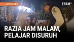 Razia Jam Malam Pelajar di Karawang, Orang Tua Senang