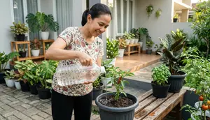 10 Ide Memanfaatkan Botol Minyak Goreng Bekas untuk Tanaman, Praktis dan Hemat Biaya