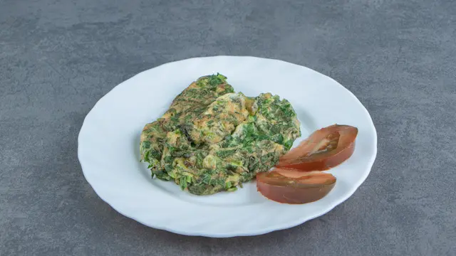 Cara Membuat Savory Pancake Bayam