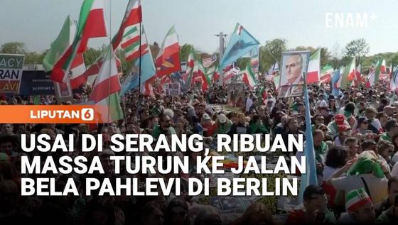 Didukung Ribuan Orang Jerman, Reza Pahlavi Dibela Usai Diserang di Berlin