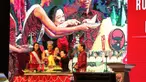 Partai Demokrasi Indonesia Perjuangan merayakan Hari Ulang Tahun ke-44 di JCC, Senayan, Jakarta.