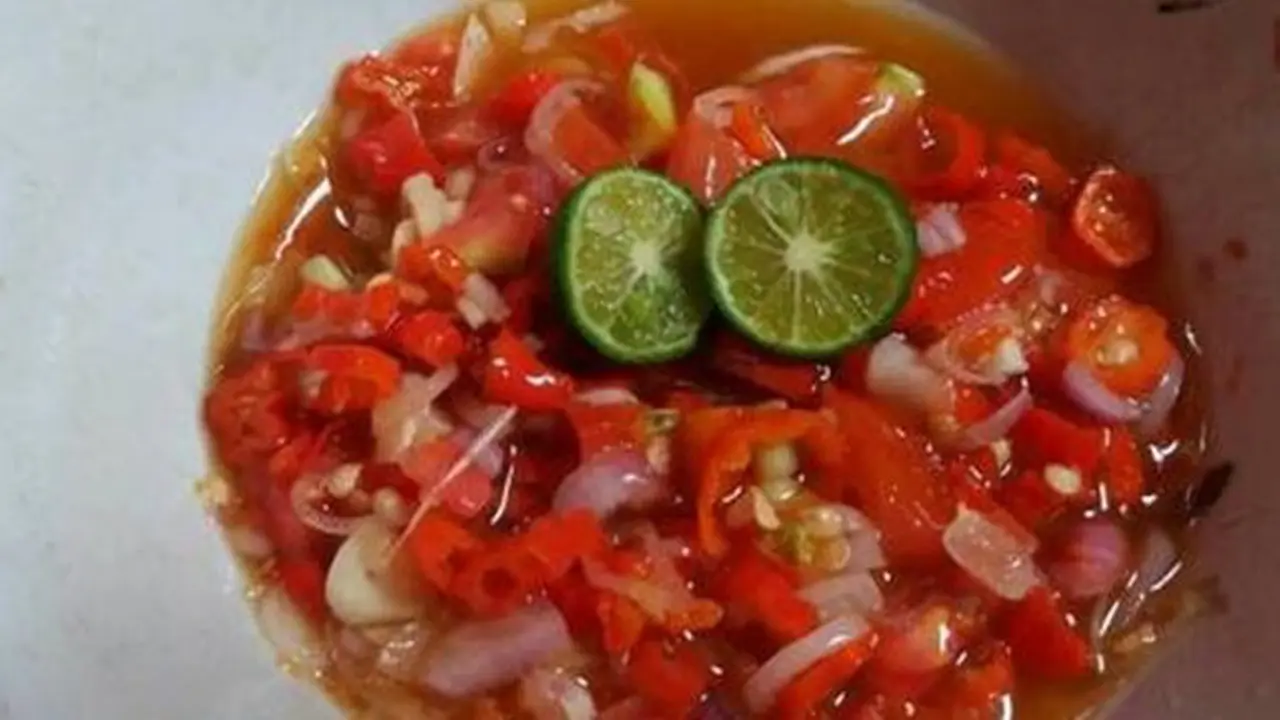 Sambal matah./Copyright cookpad.com/Lizna Ananda